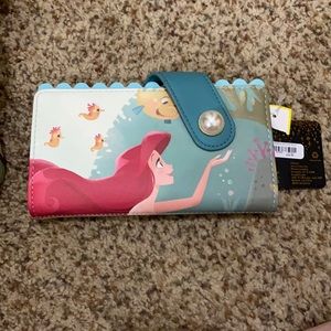 Disney Loungefly Little Mermaid Wallet